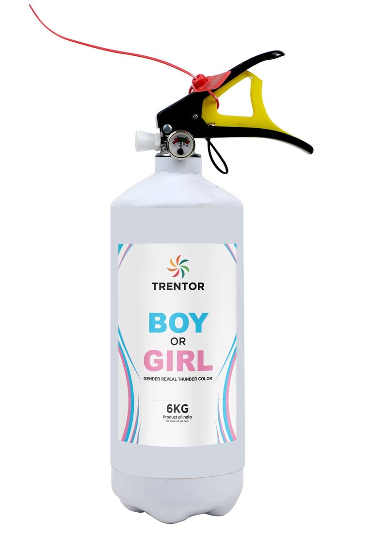 ترينتور حفل الكشف عن جنس المولود - فتاة 6 كجم - Image 1